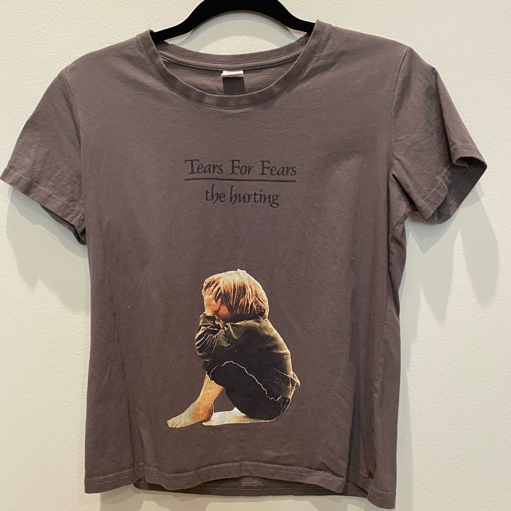 Tears for Fears Band T Shirt size small, vintage condition.